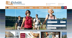 Desktop Screenshot of eichstaett.de